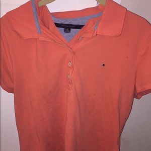 Tommy Hilfiger half button up